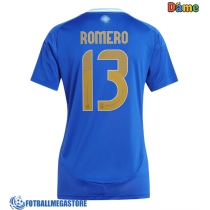 Fotballdrakt Dame Argentina Cristian Romero #13 Bortedrakt Copa America 2024 Kortermet